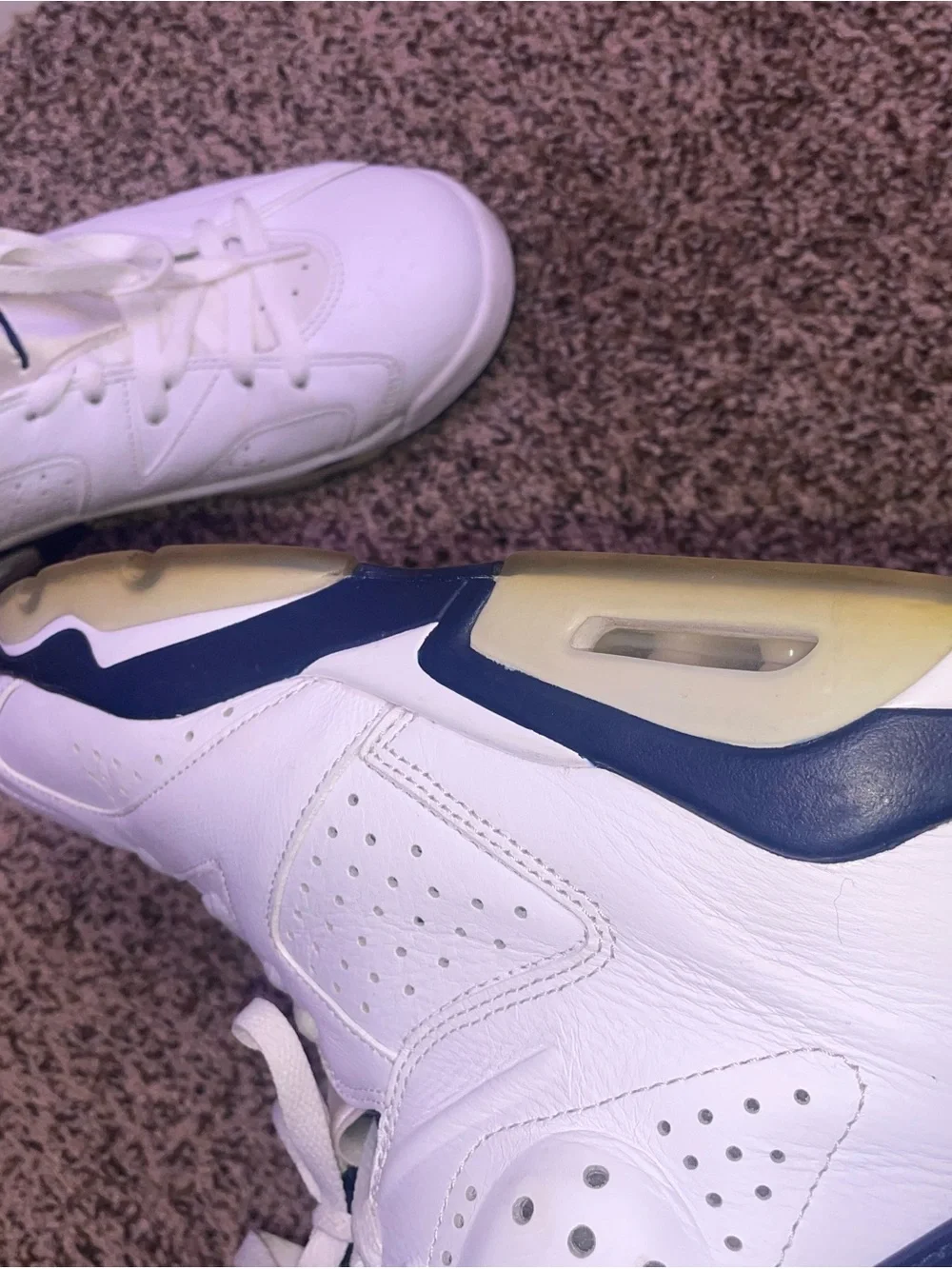 Jordan white navy